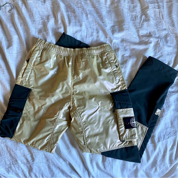 Stone Island 315M1 Iridescent Coating Tela With Reflex Mat Pants - Picture 3 of 12